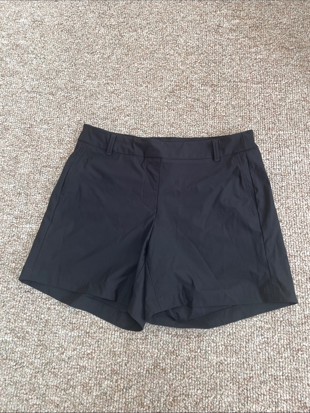 Women’s Black Casual Pull-On Shorts